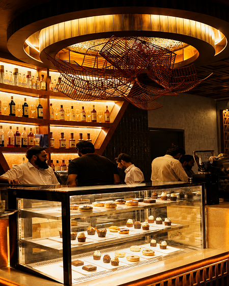 Desserts, coffee and signature drinks